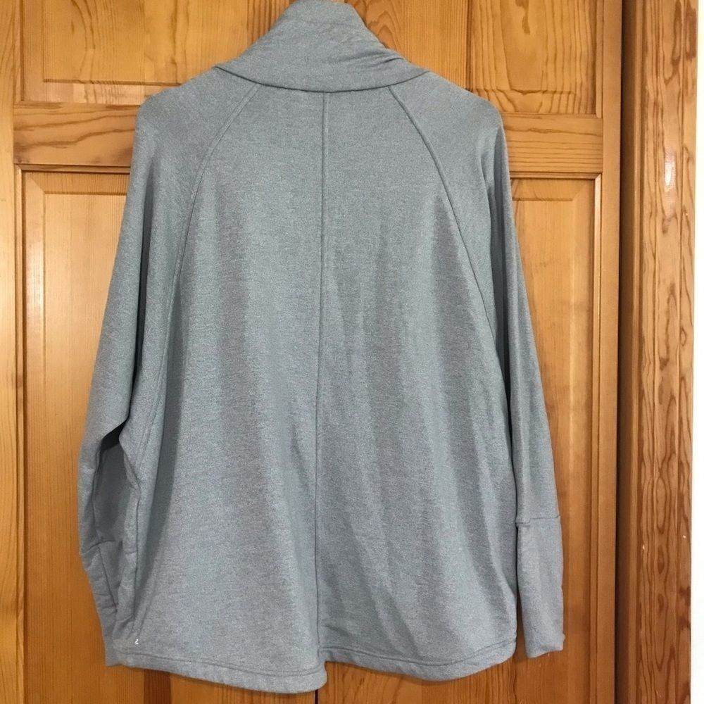 Merrill Women’s Zip Up Long Sleeve Gray Jacket - Picture 7 of 8